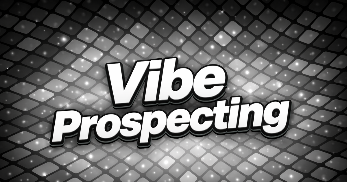 Unmasking the Hidden Sales Bottleneck: Dedicated Vibe Prospecting